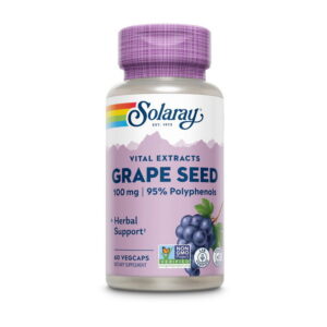 Solaray Vital Extracts Grape Seed 100 mg 60 veg caps
