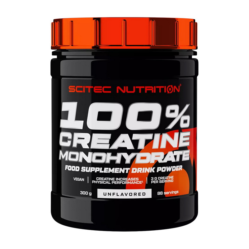 Scitec Nutrition 100% Creatine Monohydrate 300 g strawberry green tea