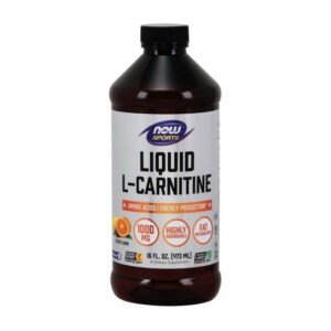 NOW L-Carnitine Liquid 1000 mg 473 ml citrus