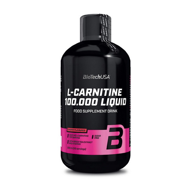 BioTech L-Carnitine 100 000 500 ml cherry