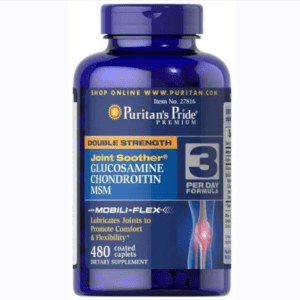 Puritan's Pride Double Strength Glucosamine, Chondroitin & MSM 480 caplets