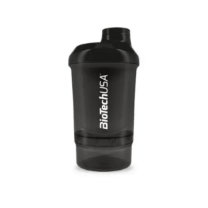 BioTech Shaker Wave Mini + 2 in 1 300 ml Black