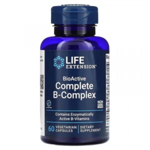 Life Extension BioActive B-Complex Complete 60 veg caps
