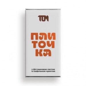 TOM peanut butter Плиточка фісташкова 100 g