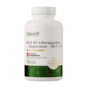 OstroVit Ashwagandha KSM-66+Magnesium+B6 P-5-P 90 caps