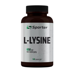 Sporter L-Lysine 650 mg 120 caps