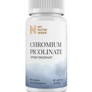 My Nutri Week Chromium Picolinate 60 caps