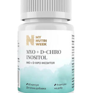 My Nutri Week Myo+D-Chiro-Inositol 60 caps