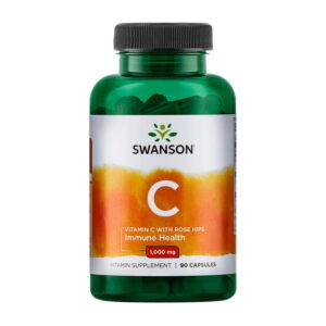 Swanson Vitamin C 1,000 mg with Rose Hips 90 caps