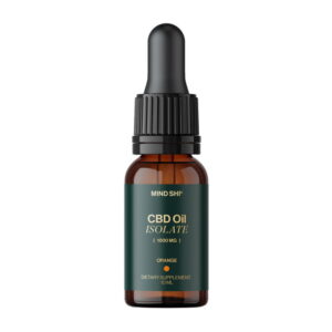 Mind Shi CBD Oil Isolate 1000 mg 10 ml orange