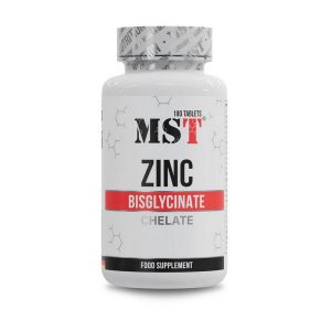 MST Zinc Bisglycinate Chelate 25 mg 180 tabs