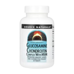 Source Naturals Glucosamine Chondroitin Complex with MSM 60 tab