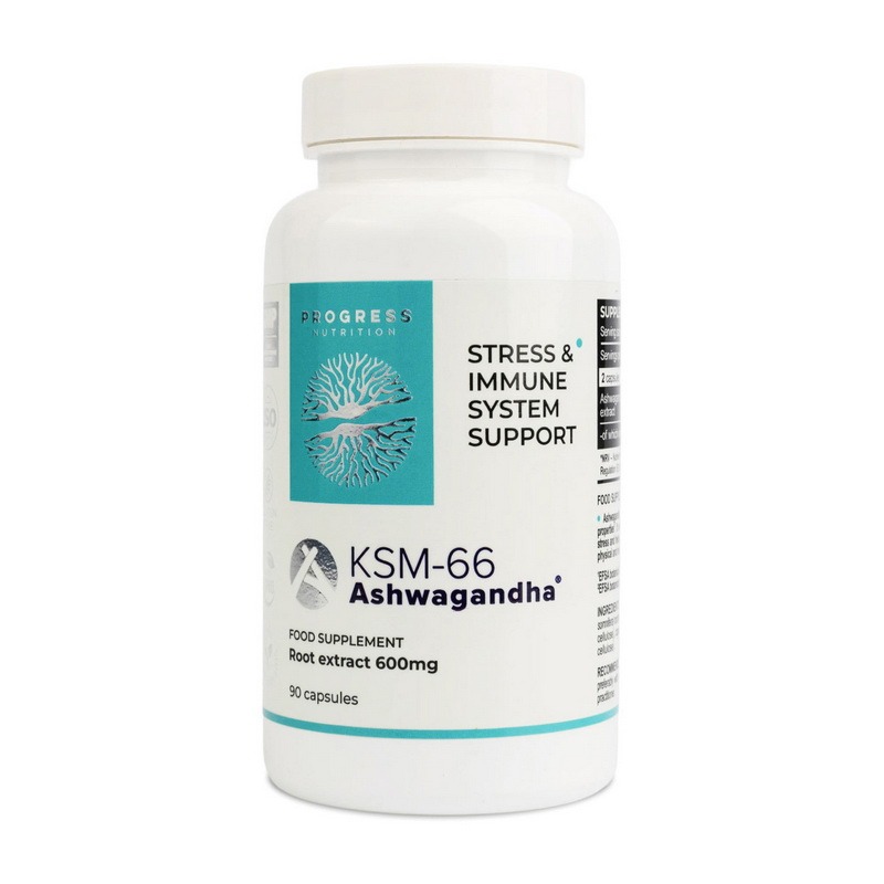 Progress Nutrition KSM-66 Ashwagandha 90 caps