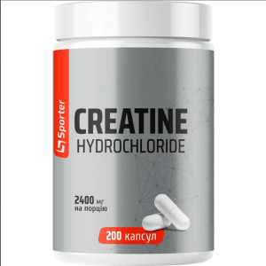 Sporter Creatine Hydrochloride 800 mg 200 caps