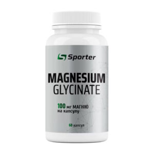 Sporter Magnesium Glycinate 100 mg 60 caps