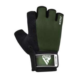 RDX RDX W1 Half Army Gloves Green M size