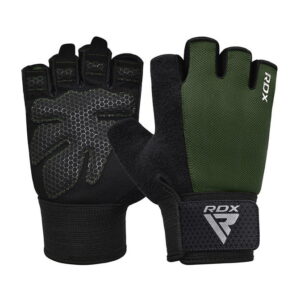 RDX RDX W1 Half Army Plus Gloves Green M size
