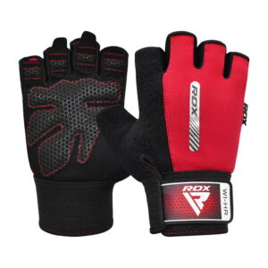 RDX RDX W1 Half Gloves Red XL size