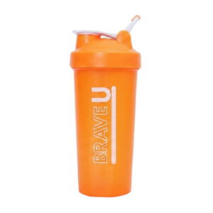 Brave U Shaker With Metal Ball 600 ml orange