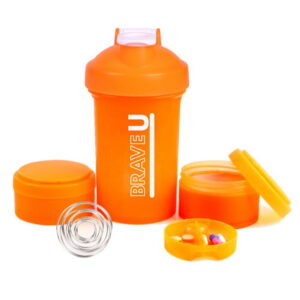 Brave U Shaker 3 in 1 450 ml orange