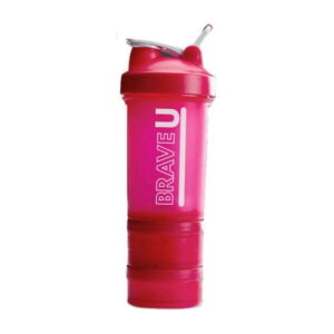 Brave U Shaker 3 in 1 450 ml pink