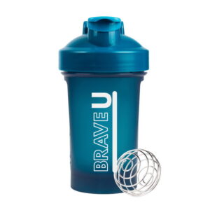 Brave U Shaker With Metal Ball 400 ml blue
