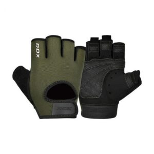 RDX RDX T1 Half Army Gloves Green M size